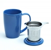 Forlife Curve Tall Tea Mug - Blue