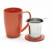 Forlife Curve Tall Tea Mug - Carrot