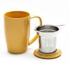 Forlife Curve Tall Tea Mug - Mandarin
